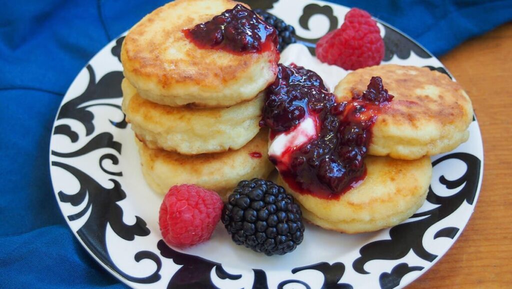 Syrniki Russain Dessert